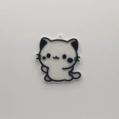 Móc khóa mèo con siêu đáng yêu - Dự án in 3D đơn giản cho người mới