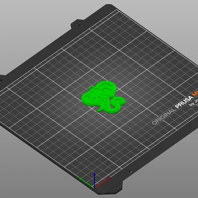 Móc khóa hình voi 3D in PLA cực dễ thương và dễ in