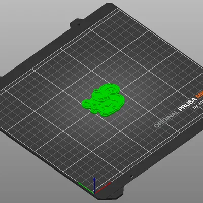 Móc khóa lai Chuột và Sóc (Mouse and Squirrel Hybrid Keychain)