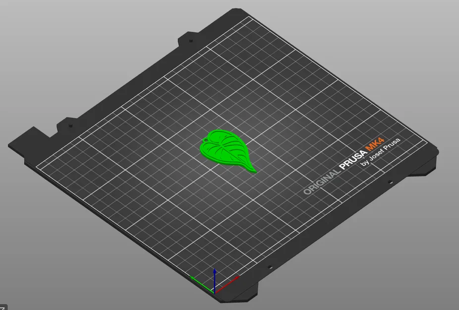 Móc khóa hình lá tai voi (Elephant Ear Leaf Keychain) in 3D đẹp mắt - Image 2