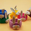Vòng giữ khăn ăn hình thỏ Easter (Easter Bunny Napkin Ring) in 3D - Thumbnail 1