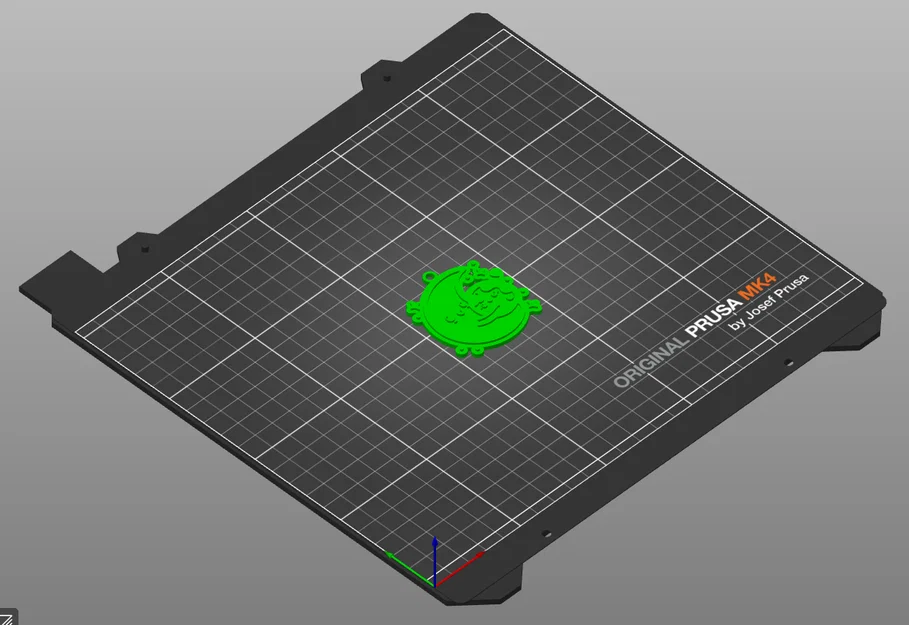 Móc khóa Mặt Trăng ôm Trái Đất 3D in dễ dàng - Image 2