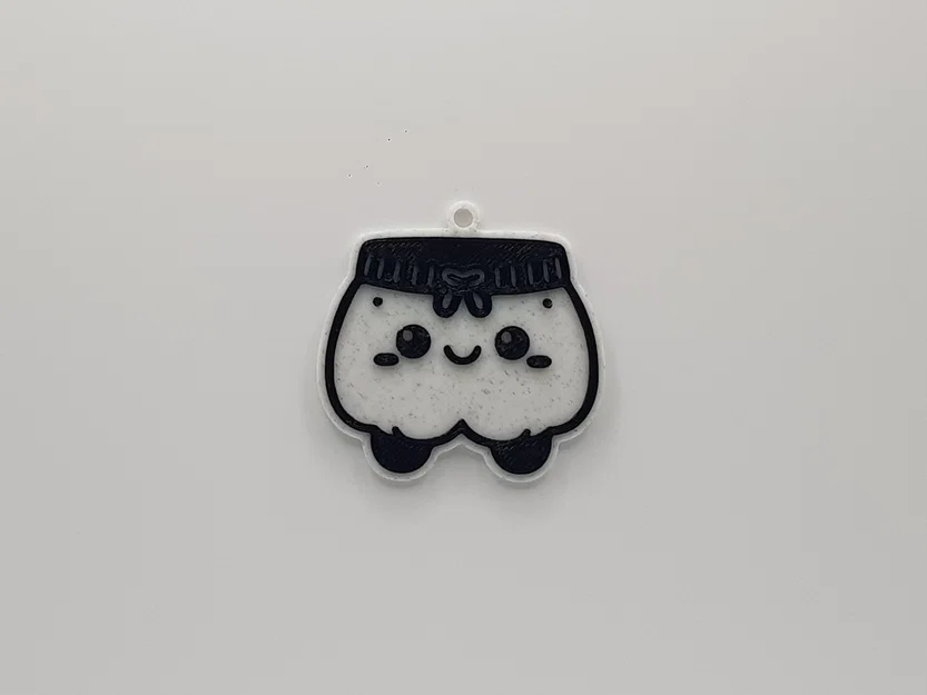 Móc khóa chiếc quần Fancy Pants xinh xắn - File in 3D cực dễ - Image 1