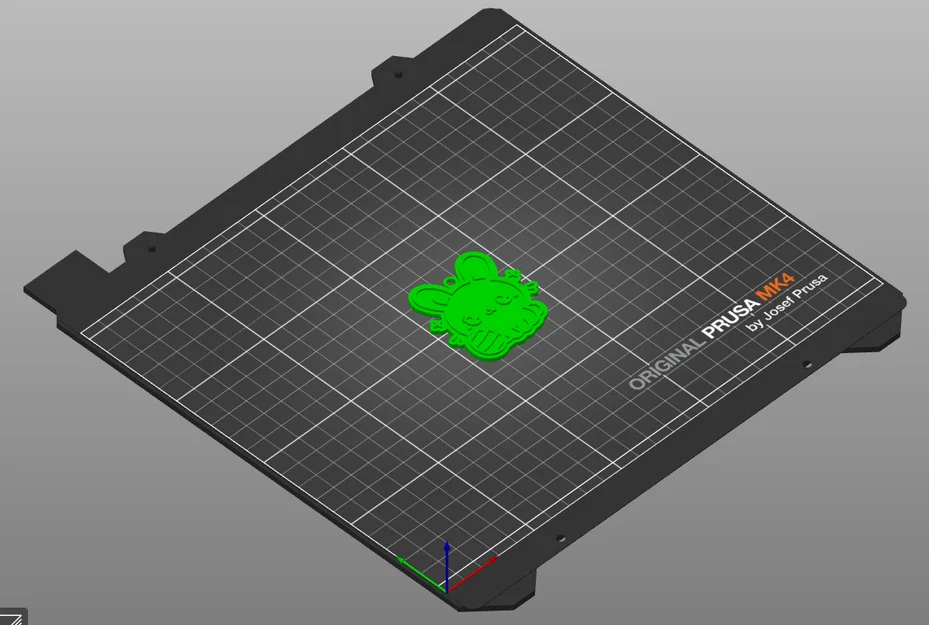 Móc khóa thỏ con Easter Bunny dễ thương - File in 3D miễn phí - Image 2