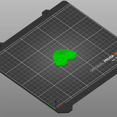 Móc khóa đám mây và cầu vồng dễ thương - Cute Clouds and Rainbow Keychain