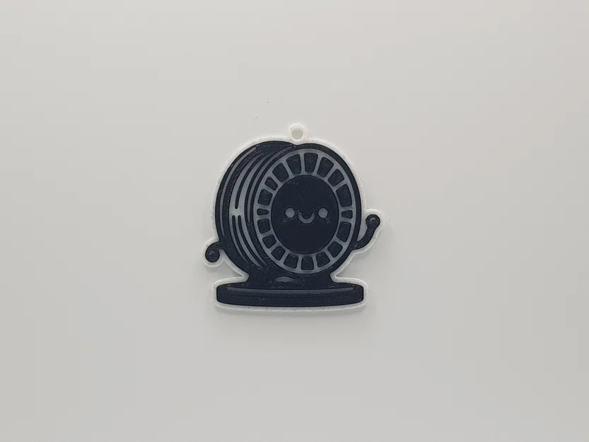 Móc khóa Happy Spool đáng yêu dành cho fan in 3D - Image 1