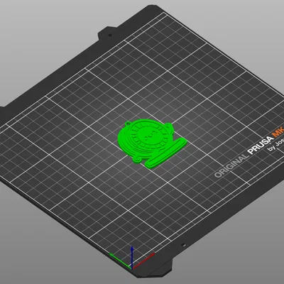 Móc khóa Happy Spool đáng yêu dành cho fan in 3D