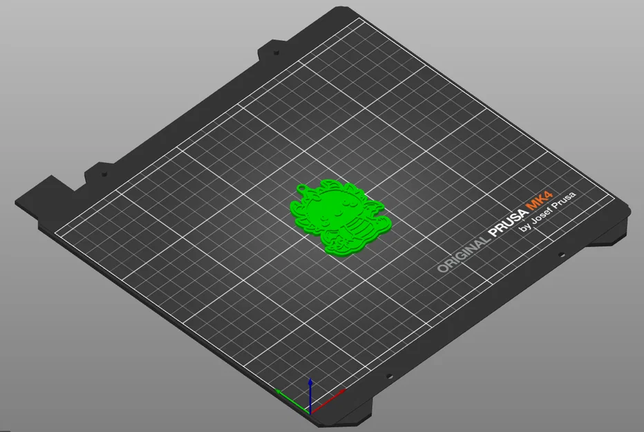 Móc khóa rồng con vẫy tay: Mô hình 3D xinh xắn dễ in cho người mới - Image 2