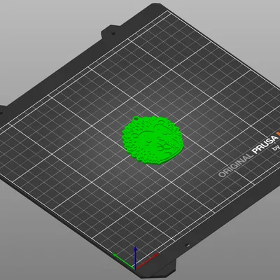 Móc khóa chú nhím nhỏ xinh xắn in 3D (Cute Hedgehog Keychain)