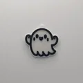 Móc khóa hình bóng ma dễ thương - Mô hình in 3D siêu cute - Thumbnail 1