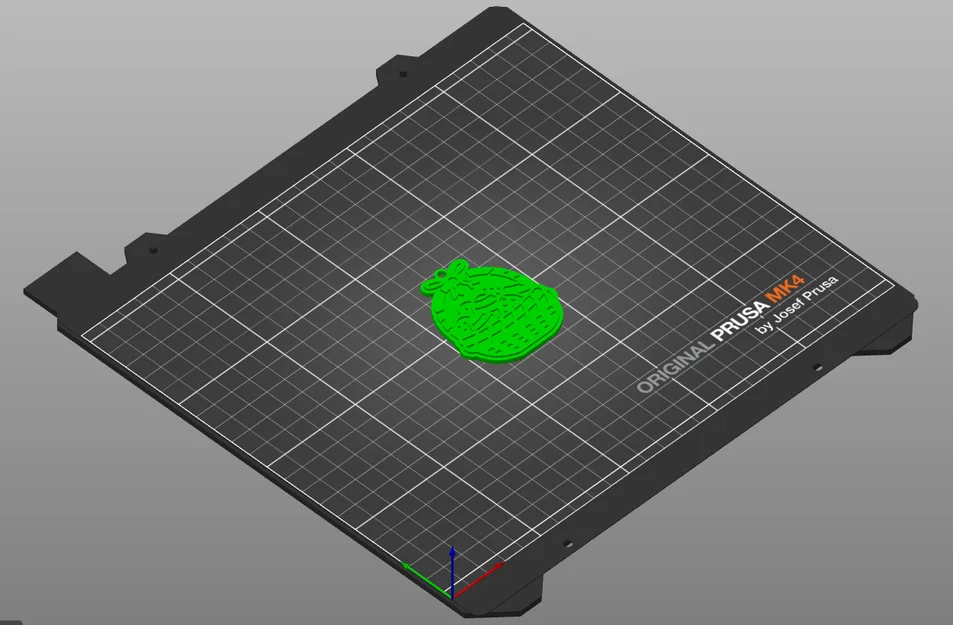 Móc khóa giỏ trứng Phục sinh 3D in dễ dàng - Image 2