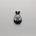 Móc khóa thỏ trứng phục sinh (Easter Egg Bunny Keychain) cực dễ thương - Thumbnail 1