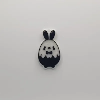 Móc khóa thỏ trứng phục sinh (Easter Egg Bunny Keychain) cực dễ thương