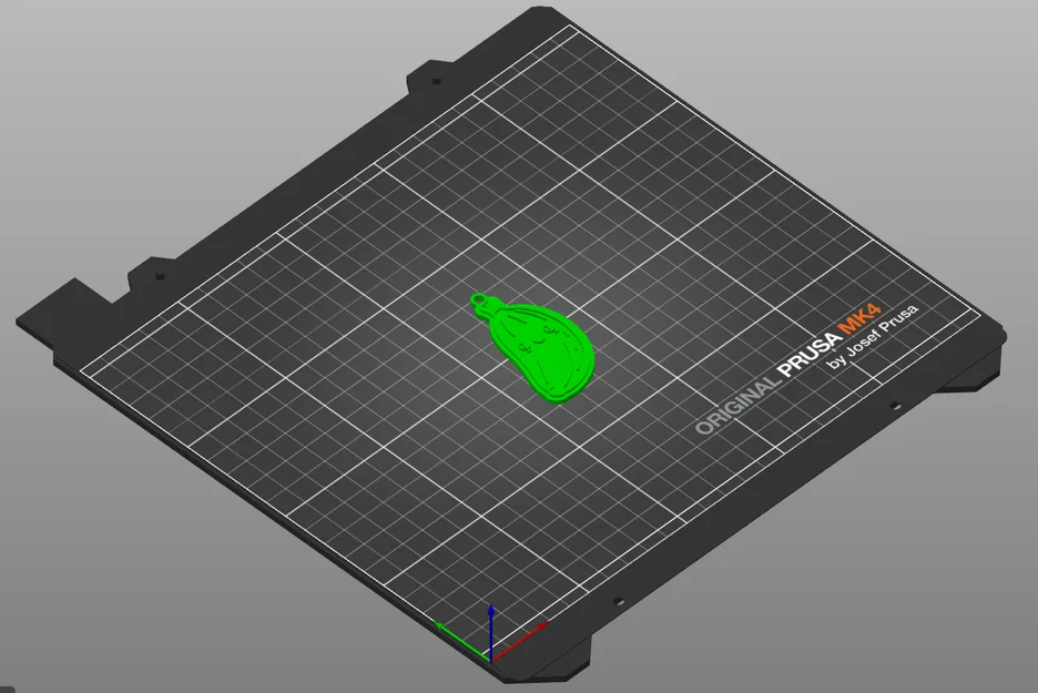 Móc khóa chuối dễ thương - File in 3D nhỏ gọn, dễ làm - Image 2