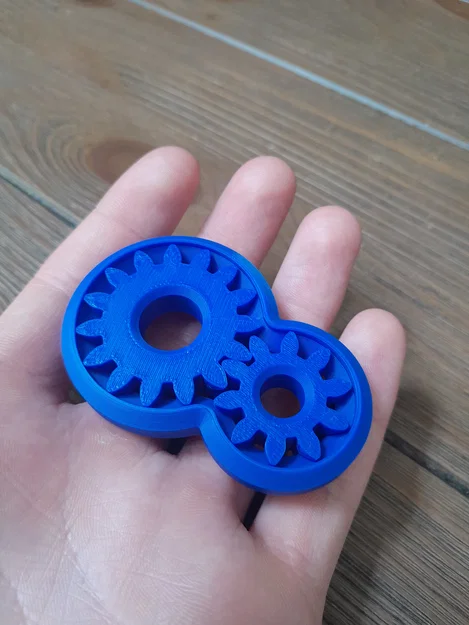 Đồ chơi Track Gear Fidget Toy Print in Place - Image 1