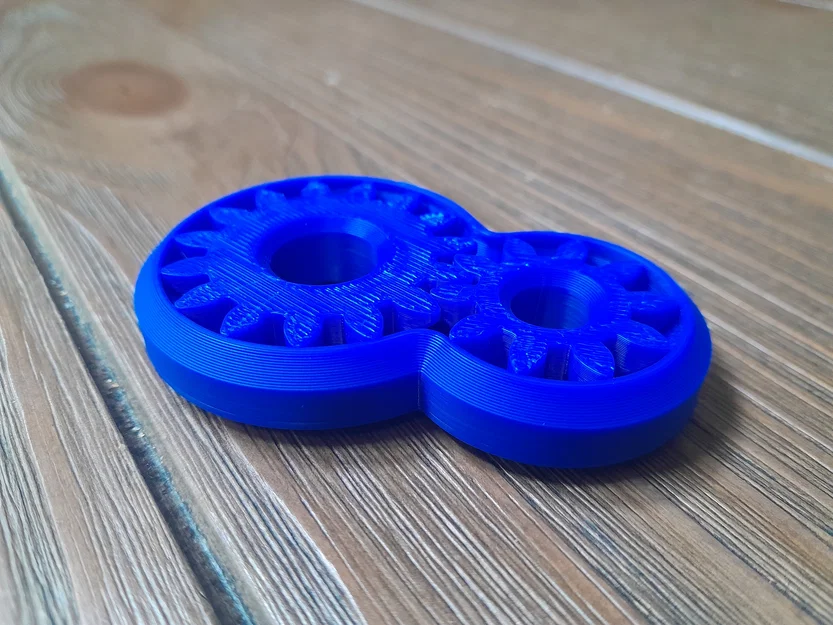 Đồ chơi Track Gear Fidget Toy Print in Place - Image 2