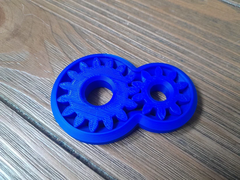 Đồ chơi Track Gear Fidget Toy Print in Place - Image 4