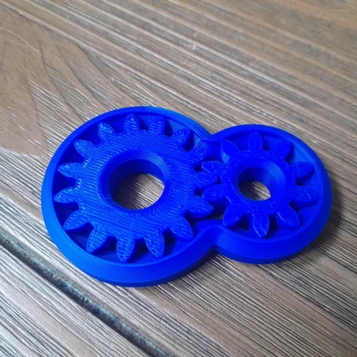Đồ chơi Track Gear Fidget Toy Print in Place