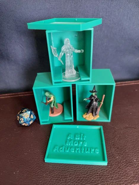 DnD Miniature Vault – Hộp bảo vệ mini DnD 28mm - Image 1