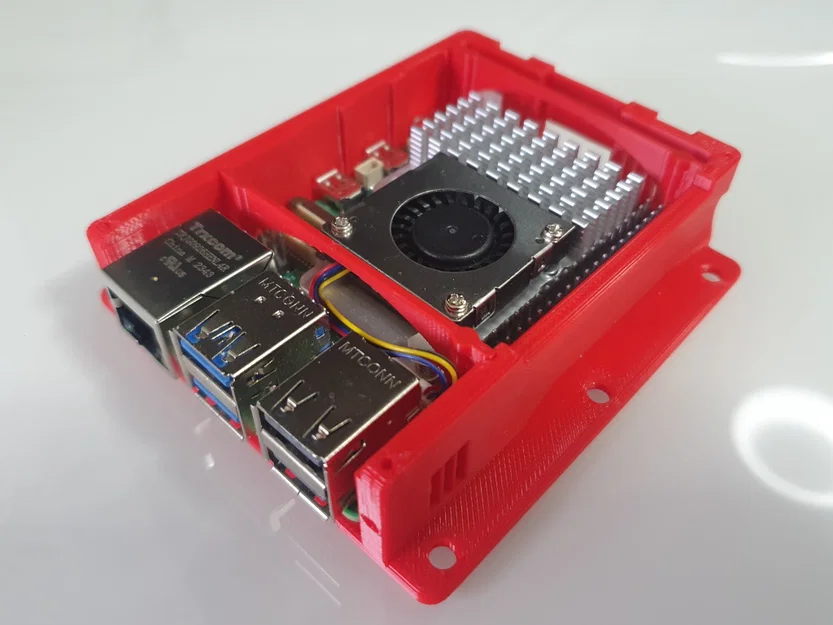 Case Raspberry Pi 5 xịn, kèm ngàm VESA (V3.6) - Image 1