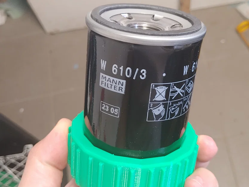 Cờ lê tháo lọc dầu (Oil filter wrench) 14 cạnh - Image 1