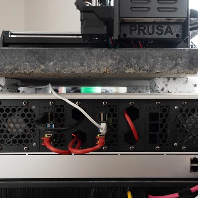 Panel rack 19" 2U dạng module (Modular 2U 19" Rack Panel)