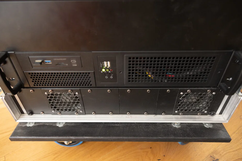 Panel rack 19" 2U dạng module (Modular 2U 19" Rack Panel) - Image 5