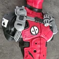 Mô hình treo tường Deadpool kích thước lớn 46cm - Tự in 3D trang trí - Thumbnail 1