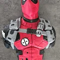 Mô hình treo tường Deadpool kích thước lớn 46cm - Tự in 3D trang trí - Thumbnail 2
