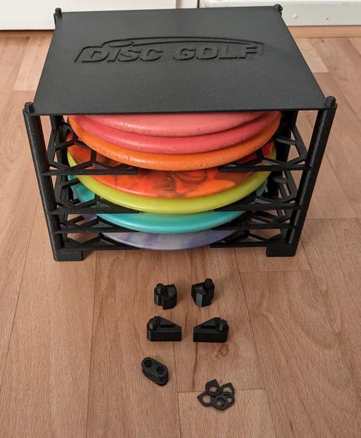Hệ ngăn kéo lưu trữ Disc Golf dạng module, xếp chồng được (nằm ngang) - Image 1