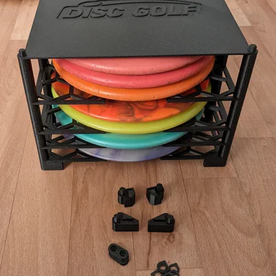 Hệ ngăn kéo lưu trữ Disc Golf dạng module, xếp chồng được (nằm ngang)