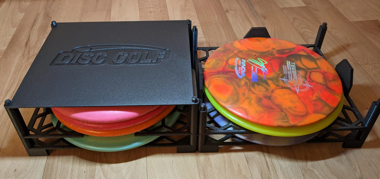 Hệ ngăn kéo lưu trữ Disc Golf dạng module, xếp chồng được (nằm ngang) - Image 2