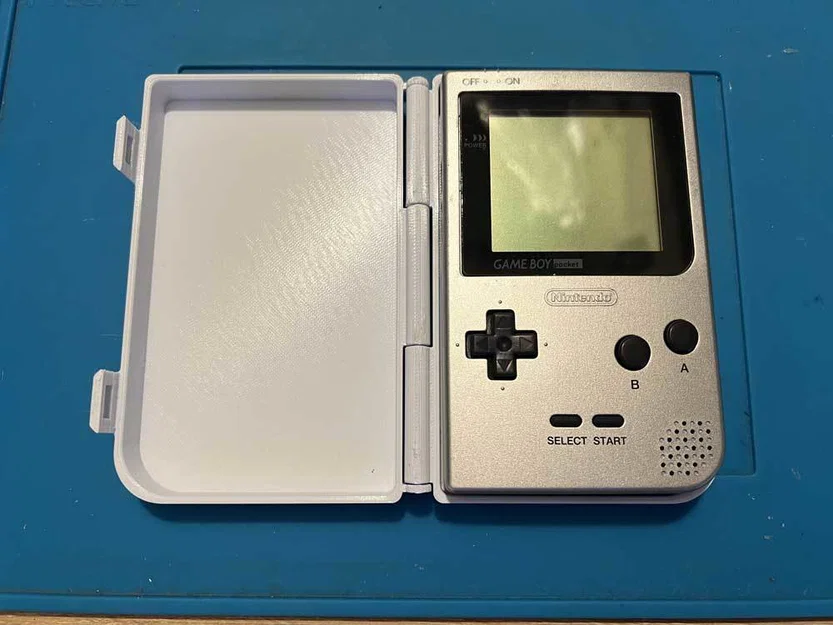 Hộp box bản lề in 3D cho Game Boy Pocket (Box case) - Image 3