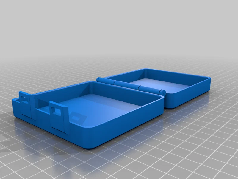 Hộp Box Case bản lề in 3D cho Game Boy Advance SP (Print-in-Place) - Image 5