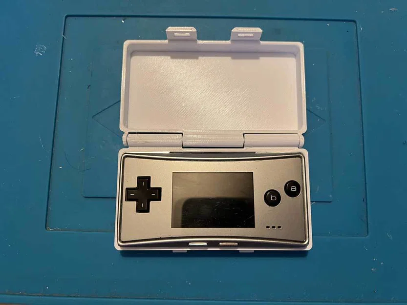 Hộp Box Case có bản lề in 3D cho Game Boy Micro - Image 3