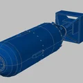 Mô hình 3D Little Boy - Tái hiện lịch sử dự án Manhattan - Thumbnail 1