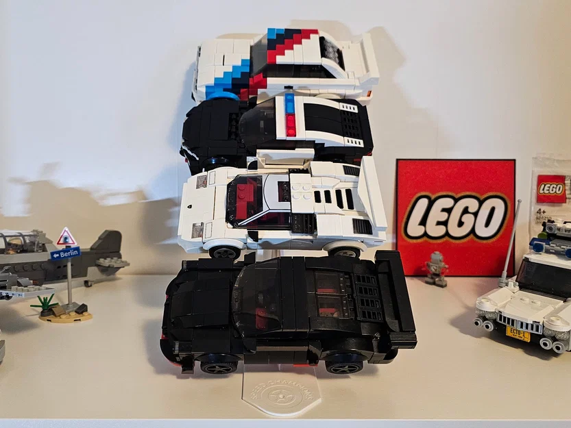 Kệ trưng bày chia tầng cho Lego Speed Champions (bản cập nhật) - Image 6