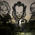 Bộ mô hình trang trí Halloween kinh dị Chucky, It, Saw (3D Print) - Thumbnail 2
