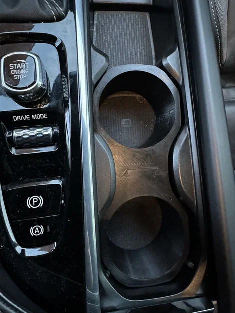 Khay giữ cốc 3D cho xe Volvo V60, V90, XC60, XC90 dòng SPA - Image 1