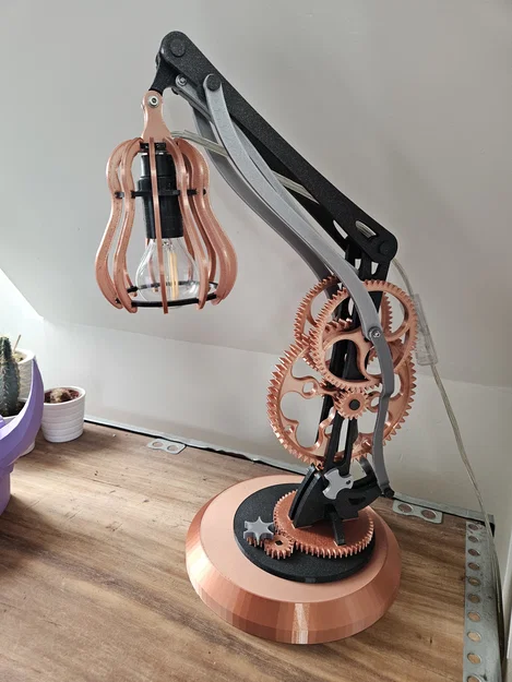 Lampe Mécanique – Đèn cơ khí lấy cảm hứng từ Mehanograf - Image 1