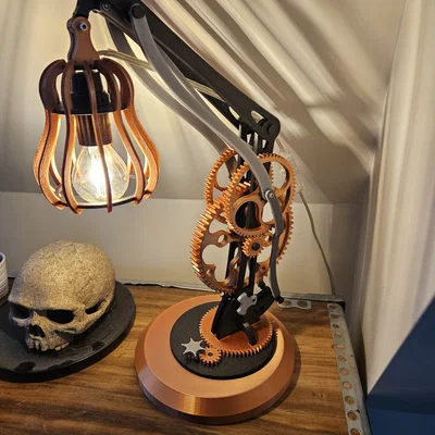 Lampe Mécanique – Đèn cơ khí lấy cảm hứng từ Mehanograf