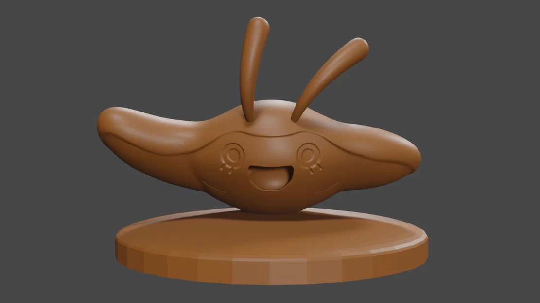 Mô hình Mantyke (cảm hứng Pokemon) – miniature DnD tabletop - Image 1