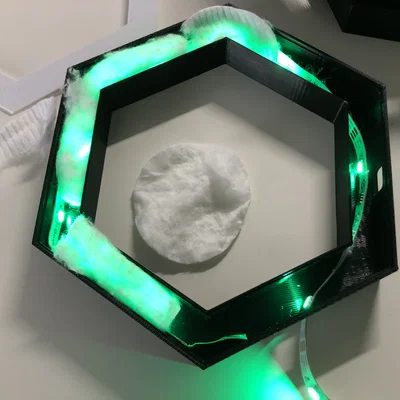 Panel LED Lục Giác & Kệ Mini Có Đèn (Hexagon LED Panels and Shelfs)