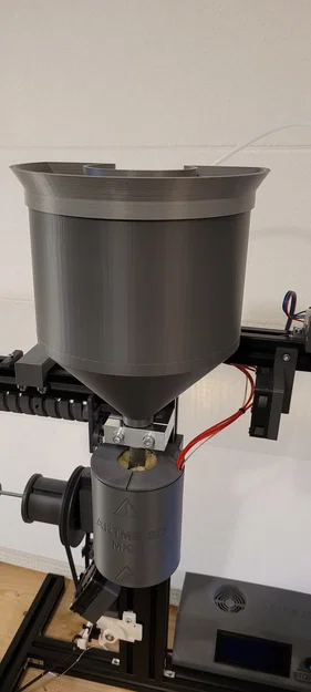 Phễu nạp (Filling Hopper) cho Filamentextruder MK1 & MK2 – artme-3d.de - Image 8