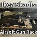 IKEA SKADIS AIRSOFT GUN RACK - RIFLES (Giá treo súng trường) - Thumbnail 1