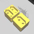 Đế giữ củ sạc USB hệ thống Gridfinity 1x1 tiện dụng - Thumbnail 3