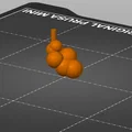 Phụ kiện đám khói hơi nước trang trí cho mô hình tàu Benchy - Thumbnail 2