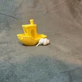 Phụ kiện đám khói hơi nước trang trí cho mô hình tàu Benchy - Thumbnail 3