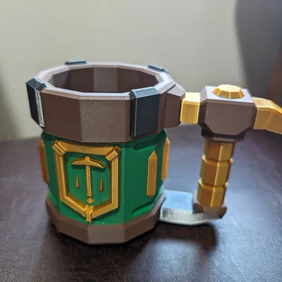 Ly Buff Deep Rock Galactic đa màu (Multicolor)