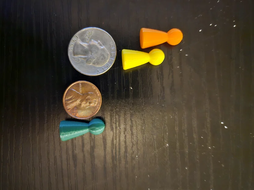 GAME PAWN – Quân cờ game 10×10×20mm - Image 1